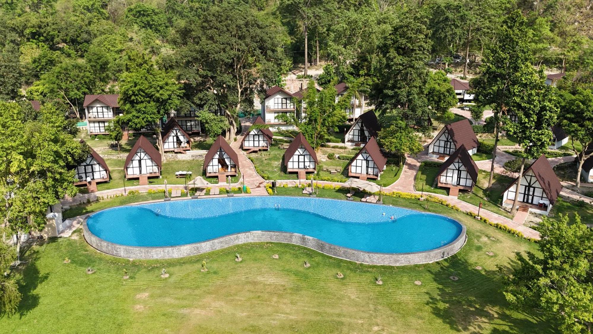 Welcomheritage Tarangi Ramganga Resort Marchula Eksteriør bilde